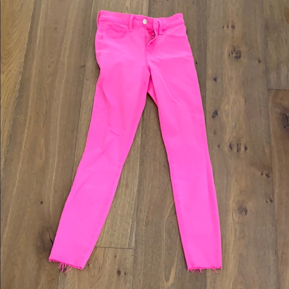Hot pink great condition jeans